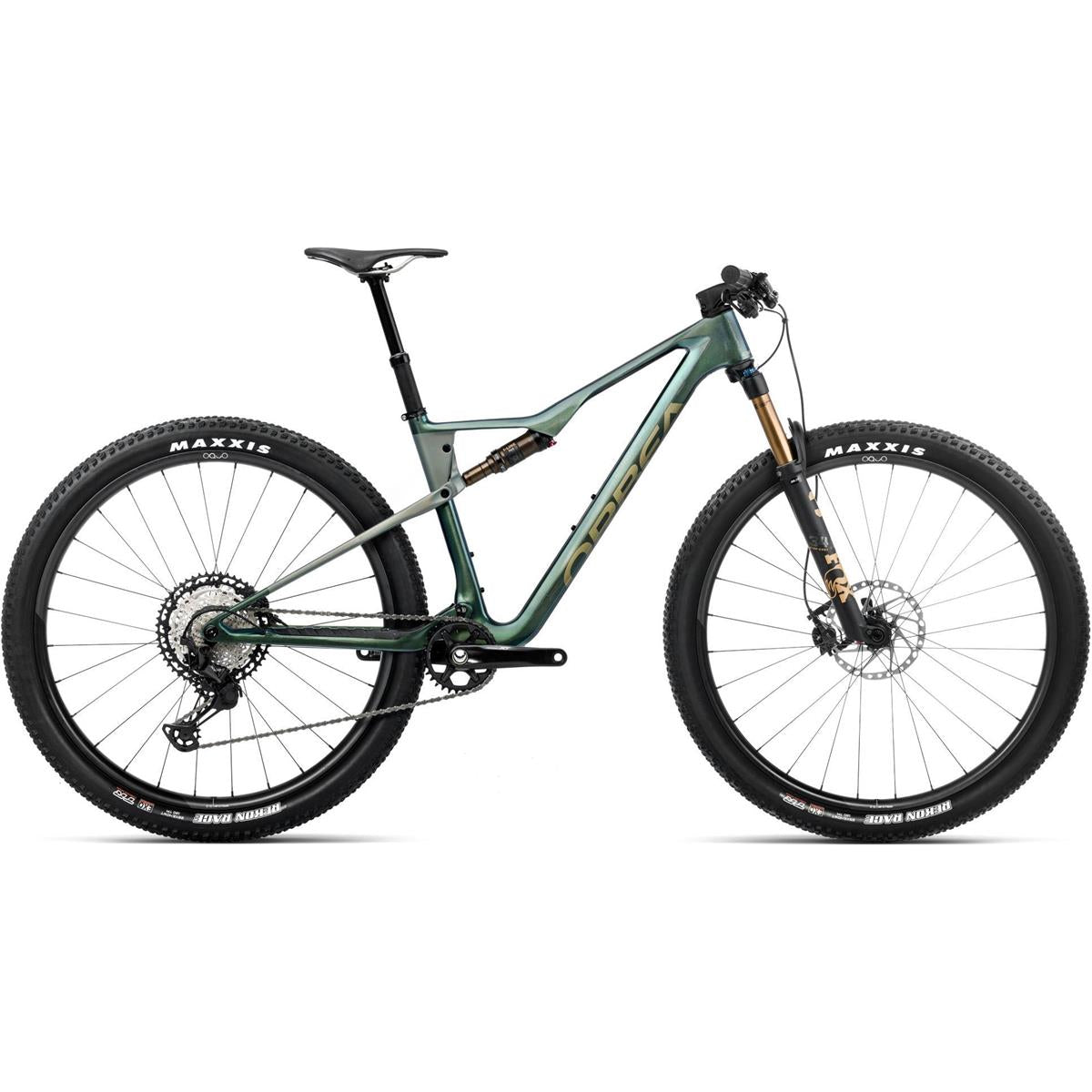 Heldämpad MTB Orbea Oiz M10 Seaweed Carbon View/Spaceship Green