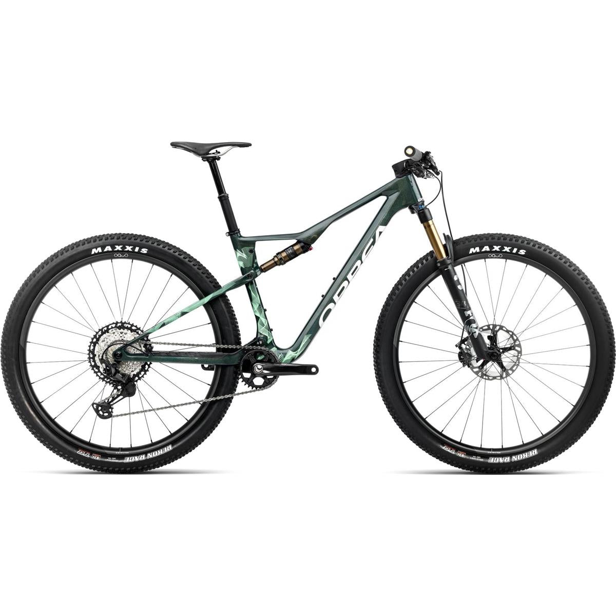 Heldämpad MTB Orbea Oiz M-Pro Oft Forest Green/Green Mint