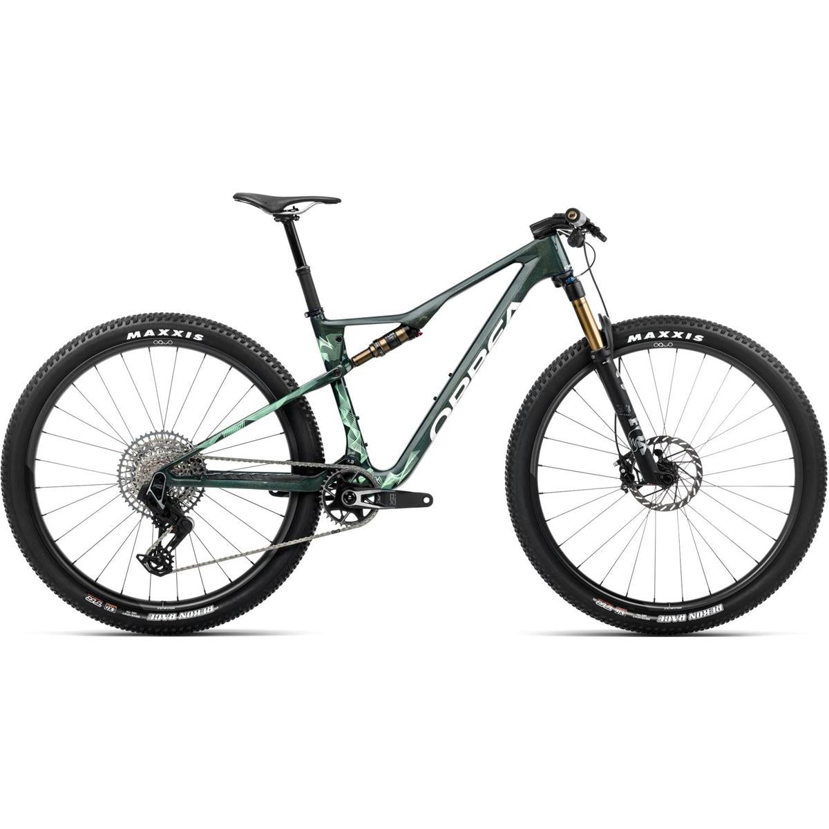 Heldämpad MTB Orbea Oiz M-Team AXS Oft Forest Green/Green Mint