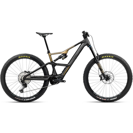 EL MTB Orbea Rise LT H10 Diamond Black/Splash Olive Green