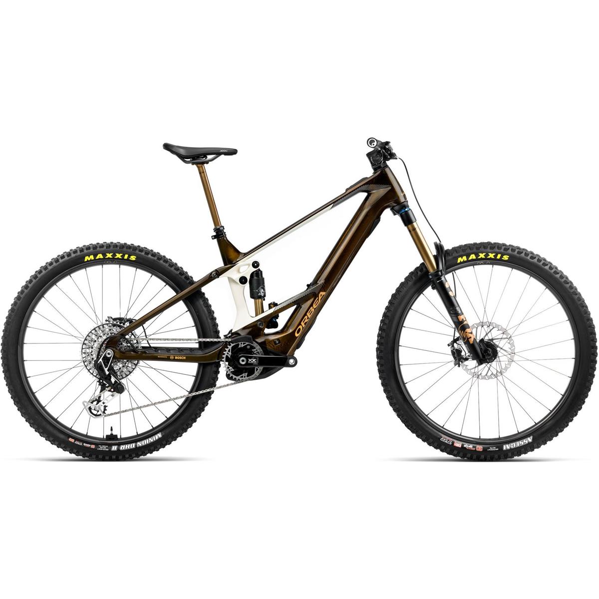 EL MTB Orbea Wild M-LTD Caramel Carbon View/Cream White