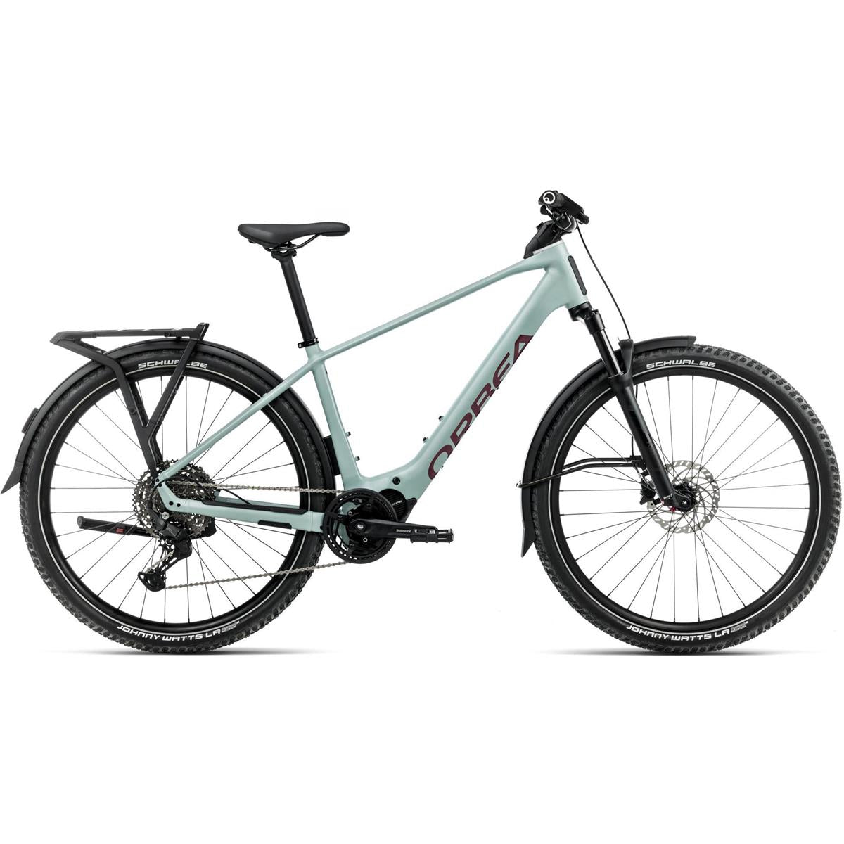Elcykel Hybrid Orbea Kemen Adv 20 Blue Stone/Brugundy
