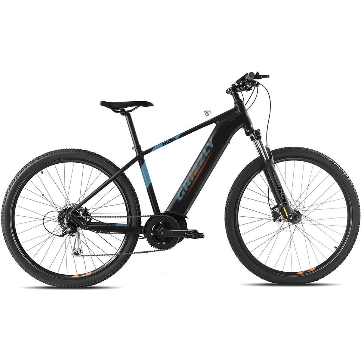 El MTB Madison 29" Grizzly E Svart