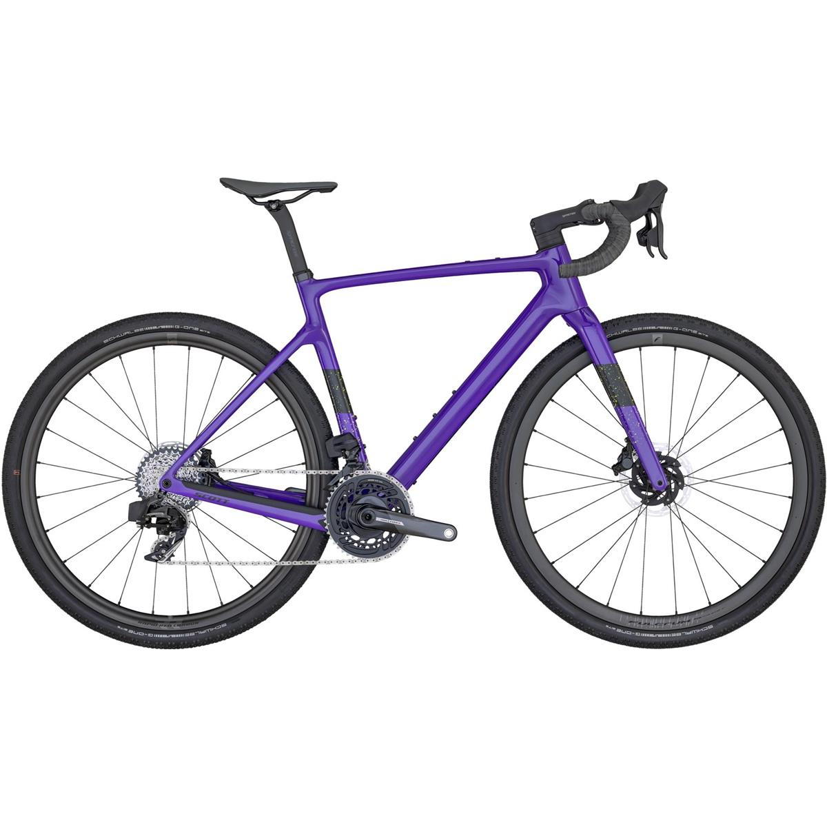 Gravelcykel Scott Addict Gravel 10 Ultraviolet Purple