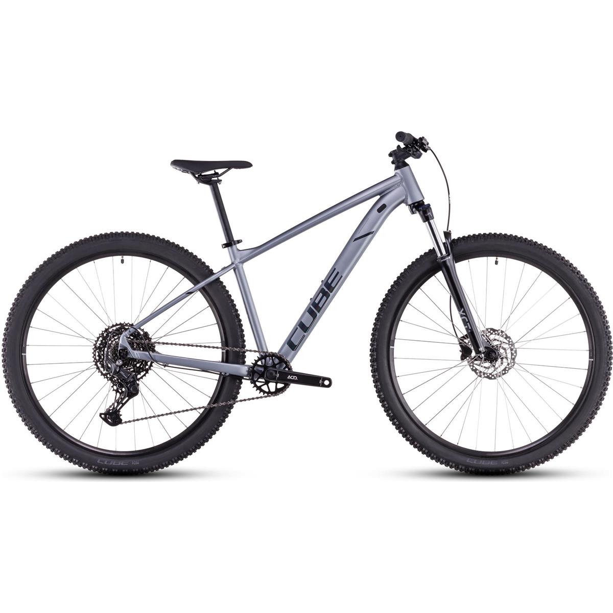 Hardtail MTB Cube Aim Race Slategrey/Rainbowblack