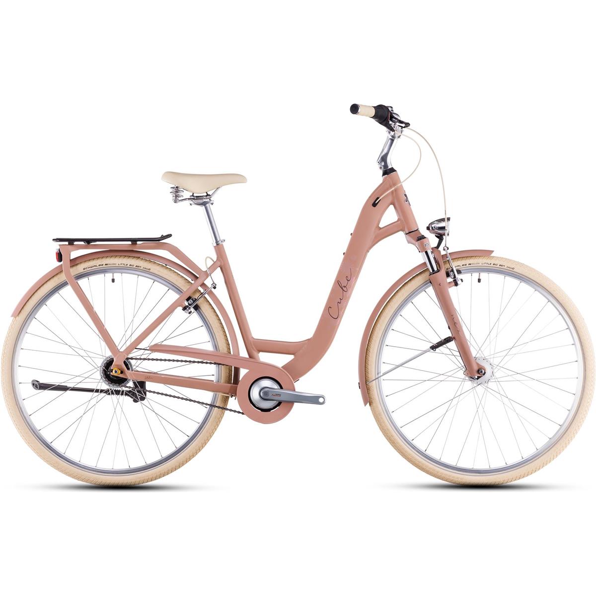 Damcykel Cube Ella Oldpink/Plum