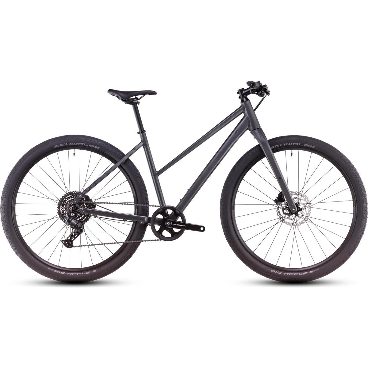 Hybridcykel Cube Hyde One Mid Graphite/Black