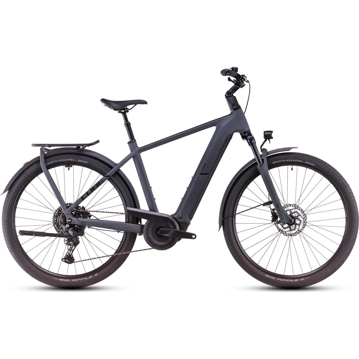 Elcykel Cube Kathmandu Hybrid One 600Wh High Shadowgrey/Black