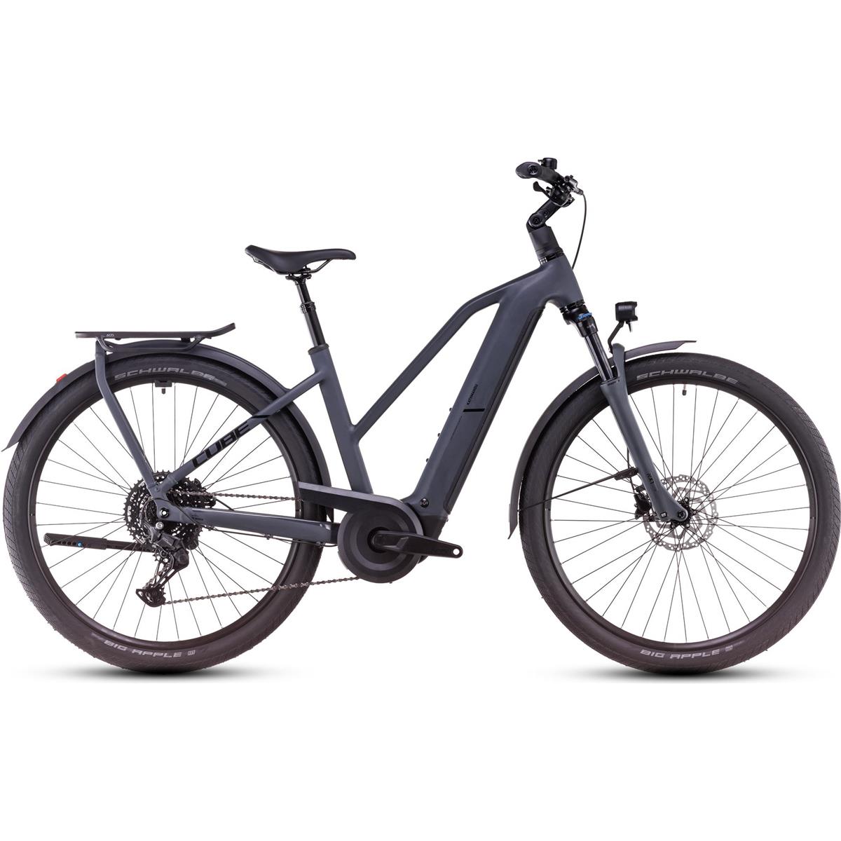 Elcykel Cube Kathmandu Hybrid One 600Wh Mid Shadowgrey/Black