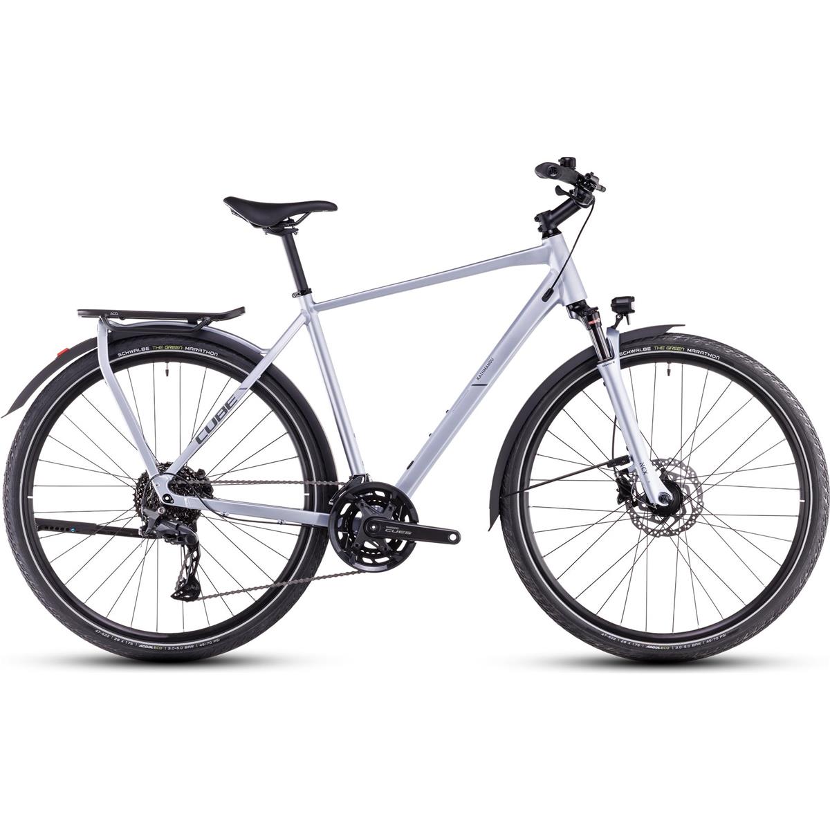 Hybridcykel Cube Kathmandu Pro High Silverblue/Grey