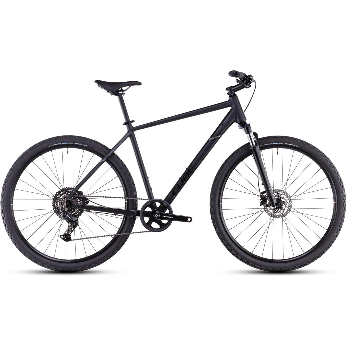 Hybridcykel Cube Nature One High Black/Black