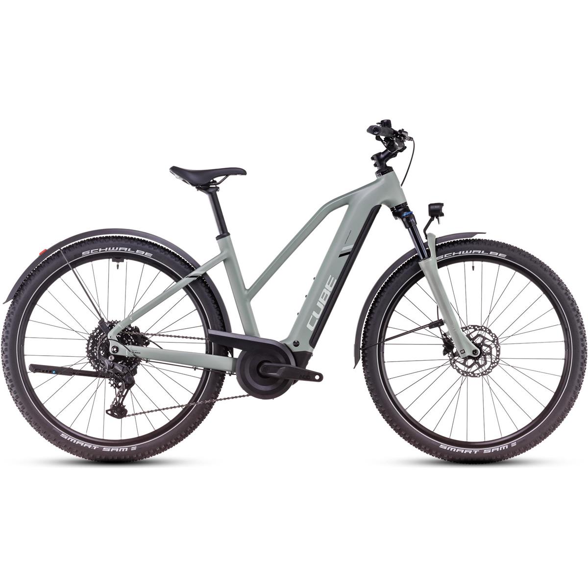 Elcykel Cube Nuride Hybrid Pro Allroad 600Wh Mid Pistachio/Stonegrey