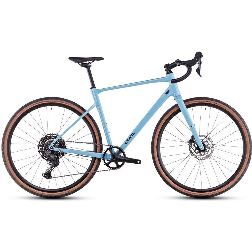 Gravel bike Cube Nuroad Pro Mayablue/Black