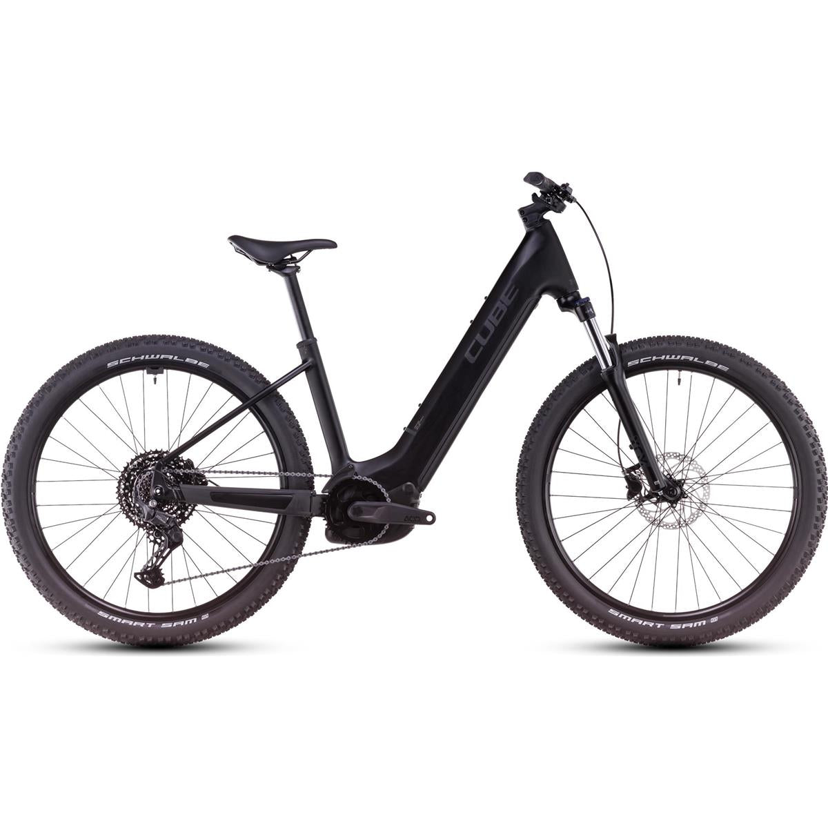 El MTB Cube Reaction Hybrid One 800Wh Low Blackline