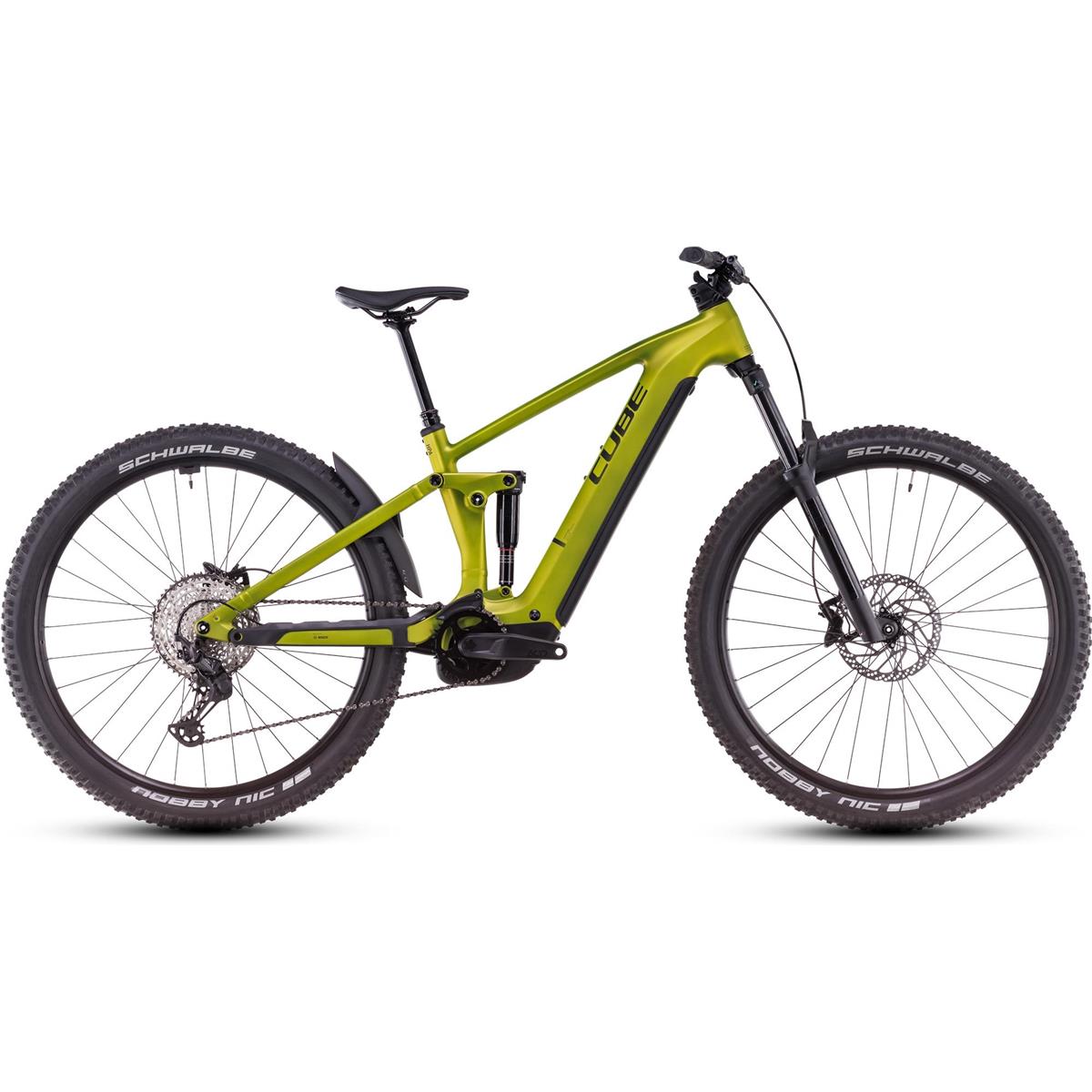 El MTB Cube Stereo Hybrid One44 EX 800Wh Lizard/Black