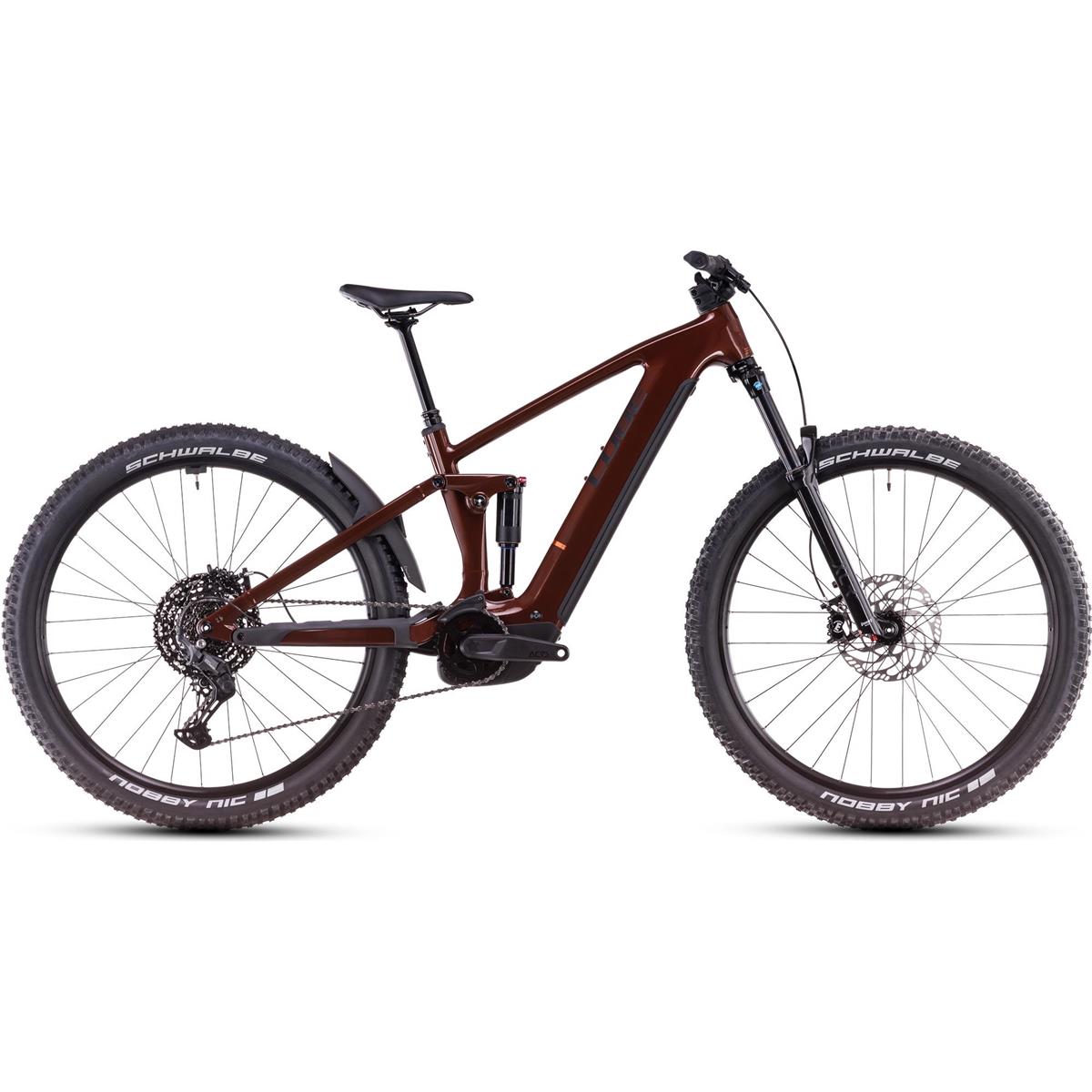 El MTB Cube Stereo Hybrid One44 Pro 800Wh Bourbon/Black