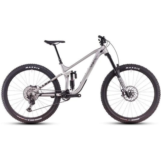Heldämpad MTB Cube Stereo ONE77 Race 29 Rawmetal/Black