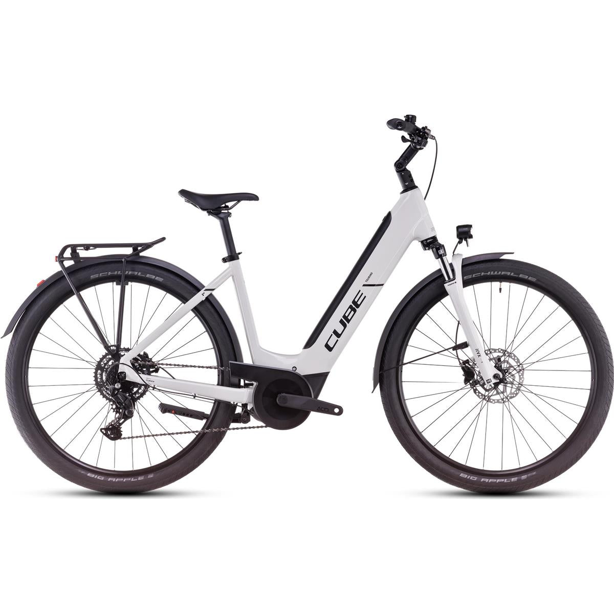 Elcykel Cube Touring Hybrid One 625Wh Low Cotton/Grey