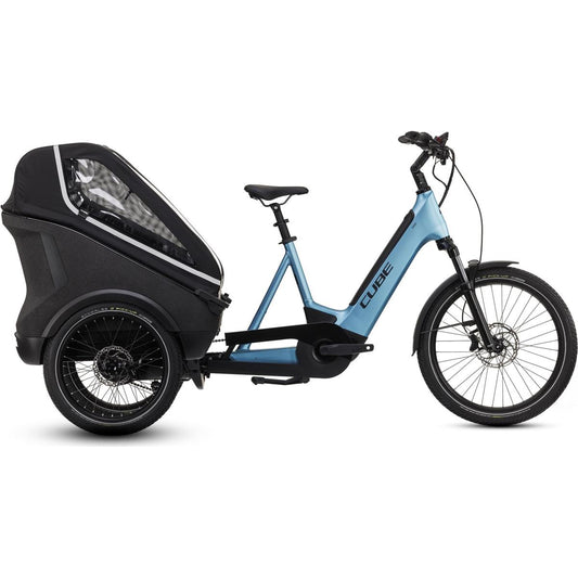 Trehjulig Elcykel Cube Trike Family Hybrid 750Wh Blue/Reflex