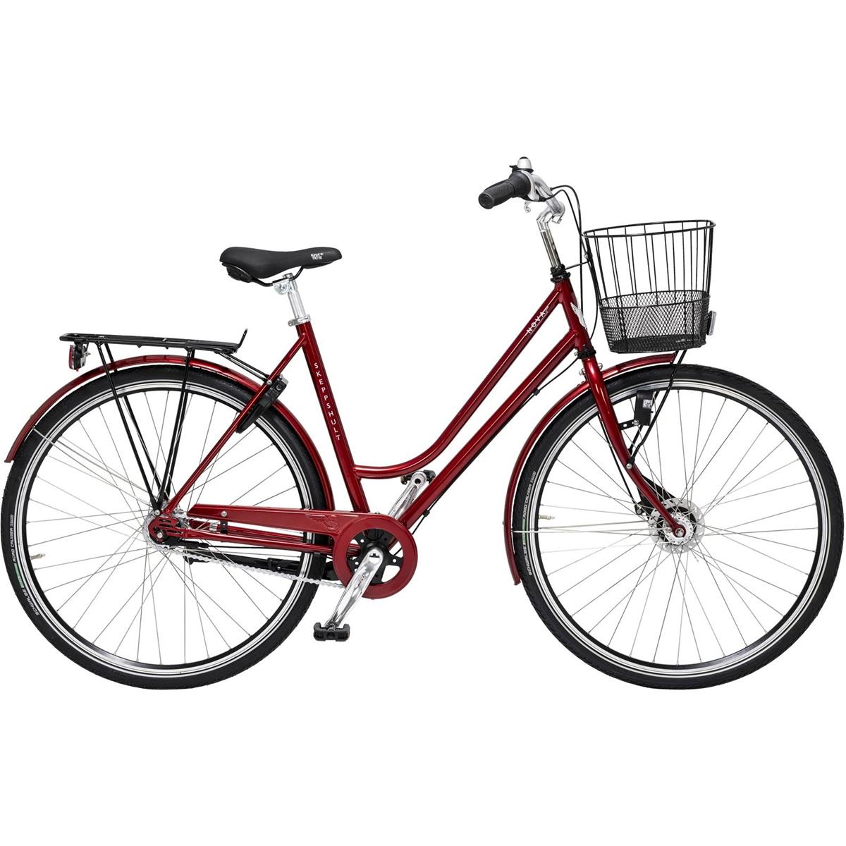 Damcykel Skeppshult Nova 7-Vxl Flamröd