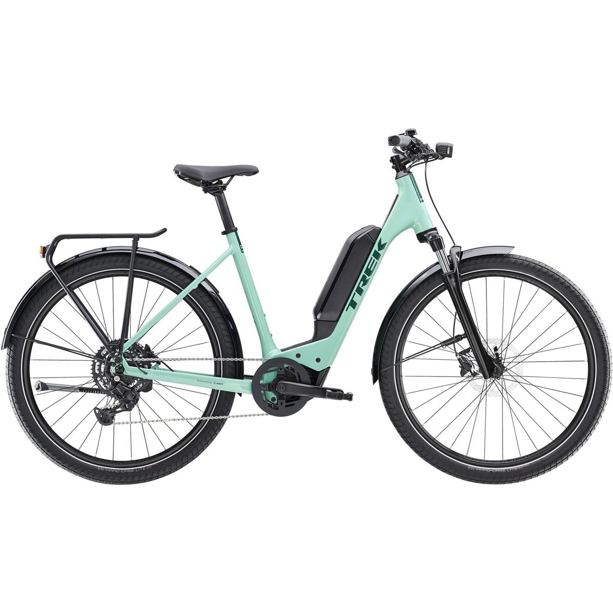 Elcykel Hybrid Trek Allant+ 5 Lowstep 725Wh Blue Sage