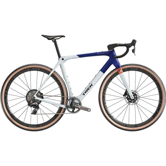 Gravel Bike Trek Checkmate SLR 7 AXS Matte Hex Blue/Plasma Grey Pearl