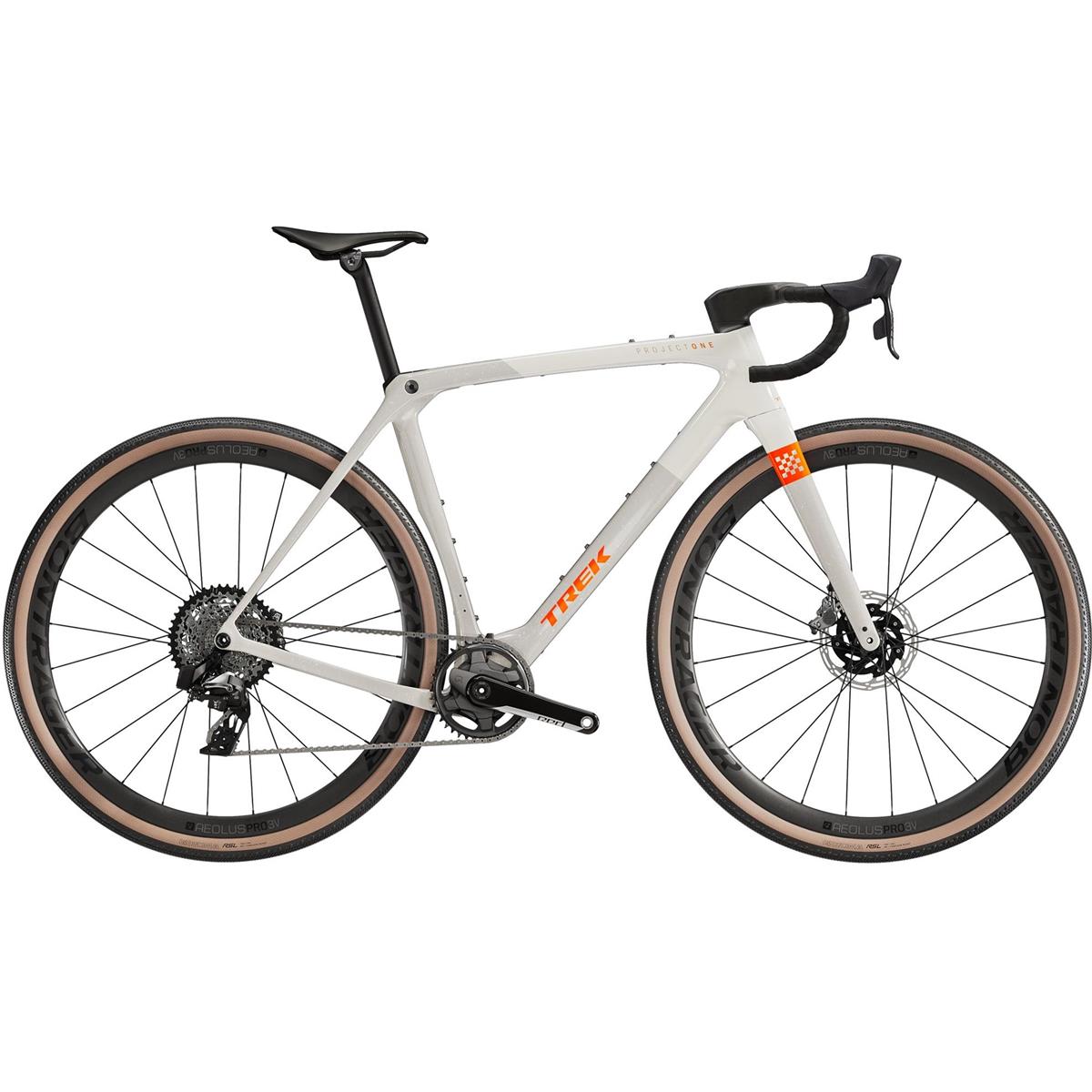 Gravel Bike Trek Checkmate SLR 8 AXS Era White/Buff Beige