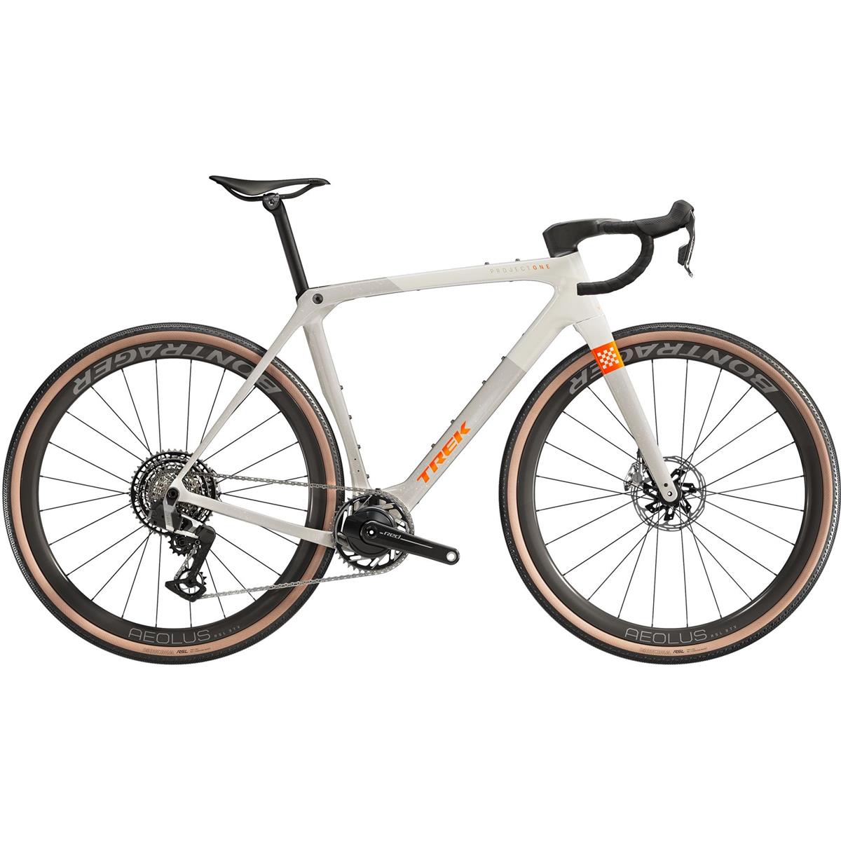Gravel Bike Trek Checkmate SLR 9 AXS Era White/Buff Beige