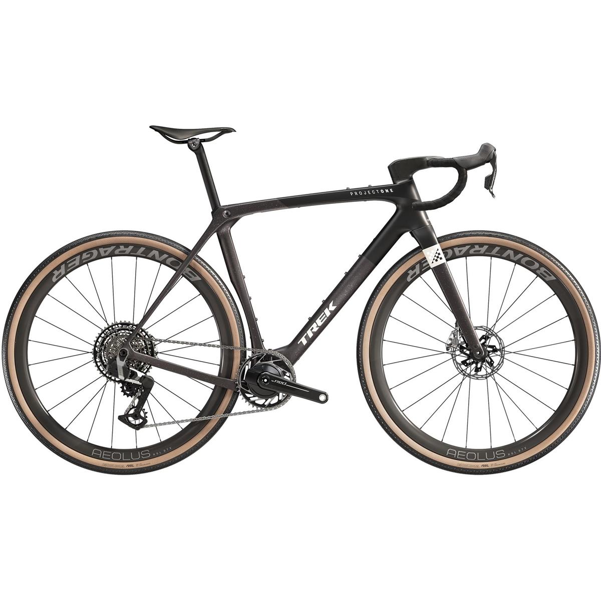 Gravel Bike Trek Checkmate SLR 9 AXS Gloss Trek Black/Matte Carbon Smoke