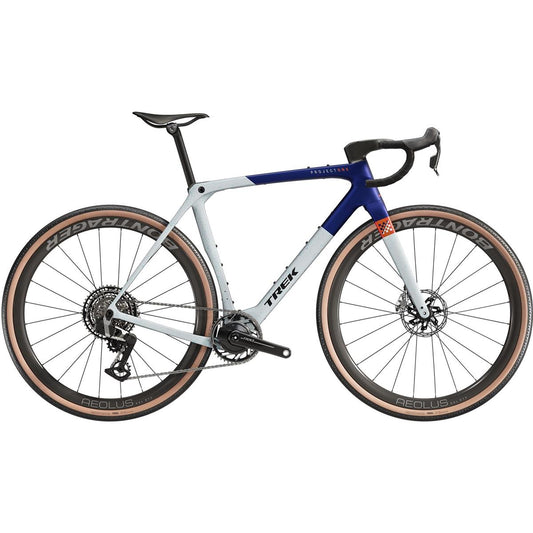 Gravel Bike Trek Checkmate SLR 9 AXS Matte Hex Blue/Plasma Grey Pearl