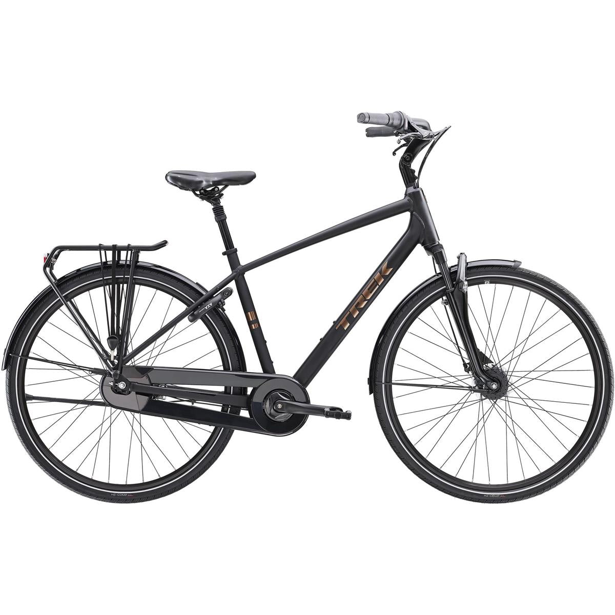 Cityhybrid Trek District 2 Equipped Trek Black Matte