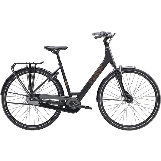 Cityhybrid Trek District 2 Lowstep Trek Black Matte