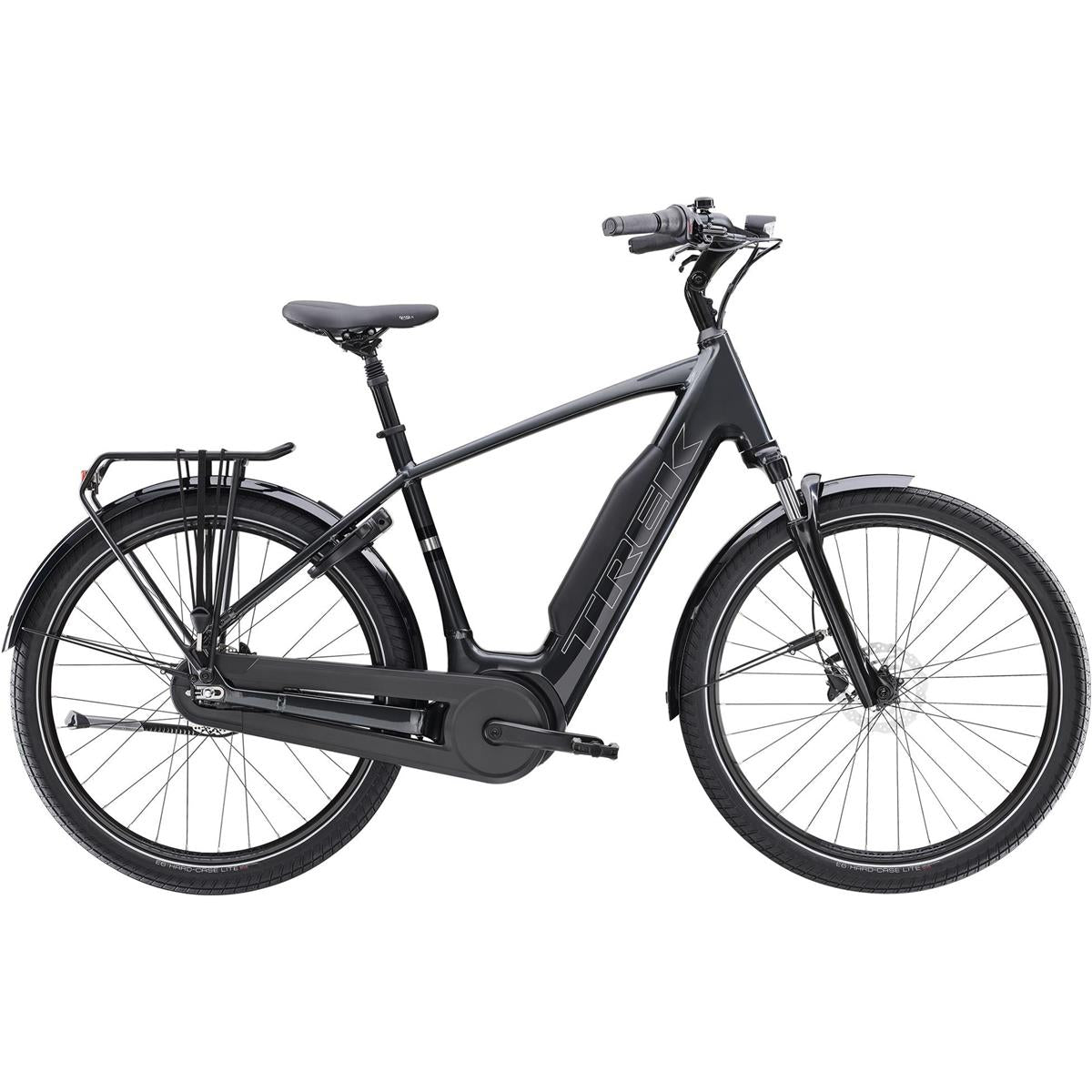 Elcykel Hybrid Trek District+ 3 725Wh Lithium Grey