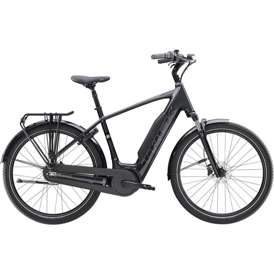 Elcykel Hybrid Trek District+ 3 800Wh Lithium Grey
