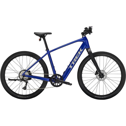 Elcykel Hybrid Trek Dual Sport+ 2 LT Hex Blue