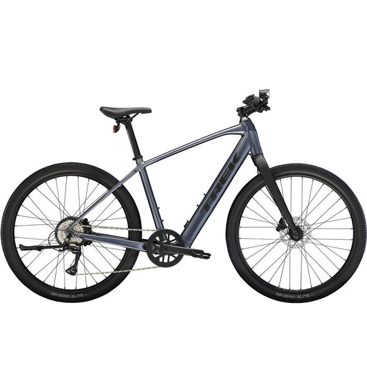 Elcykel Hybrid Trek Dual Sport+ 2 LT Galactic Grey
