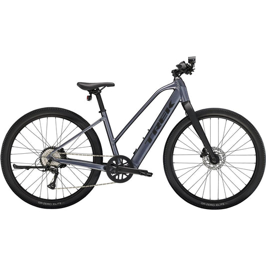 Elcykel Hybrid Trek Dual Sport+ 2 Stagger LT Galactic Grey