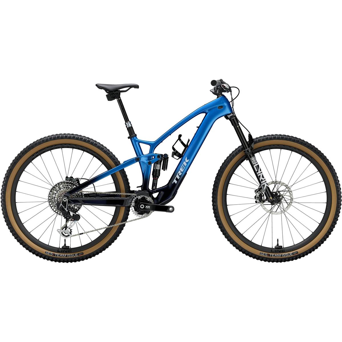 El MTB Trek Fuel EXe 9.9 XX AXS T-Type Marianas Blue