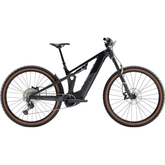 El MTB Trek Powerfly FS+ 6 Gen 4 Gloss Dark Star/Matte Dark Web