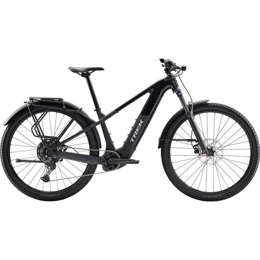 El MTB Trek Powerfly+ 4 Equipped Gen 5 Gloss Dark Star/Matte Dark Web