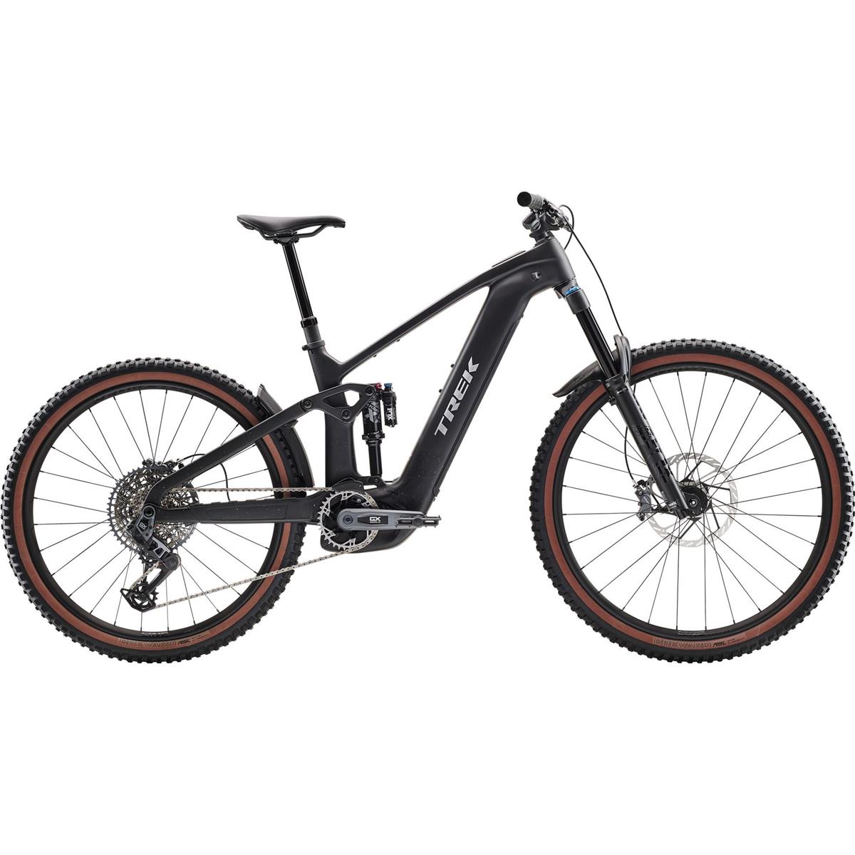 El MTB Trek Rail+ 9.8 GX AXS T-Type Gen 5 Deep Smoke