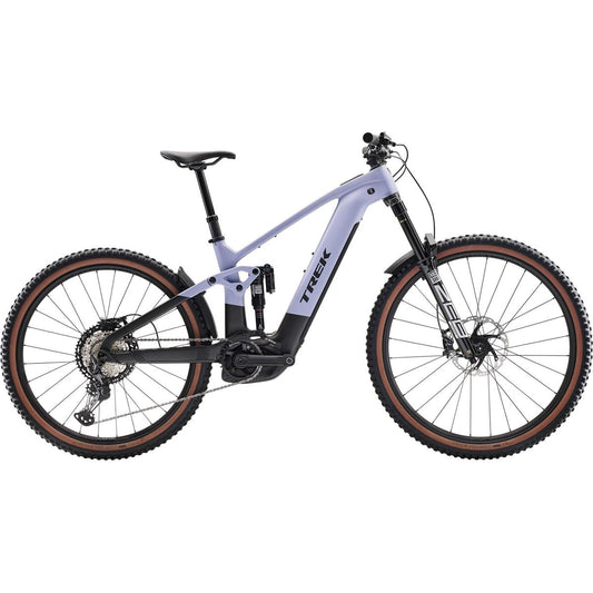 El MTB Trek Rail+ 9.8 XT Gen 5 Lavender Haze