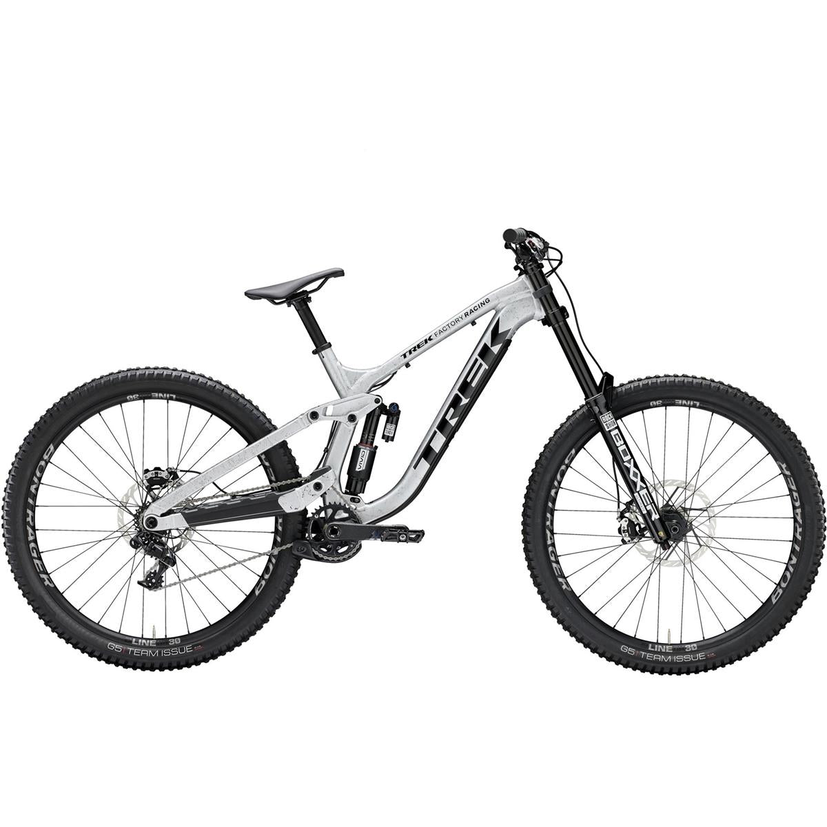Downhill MTB Trek Session 9 X01 Liquid Silver