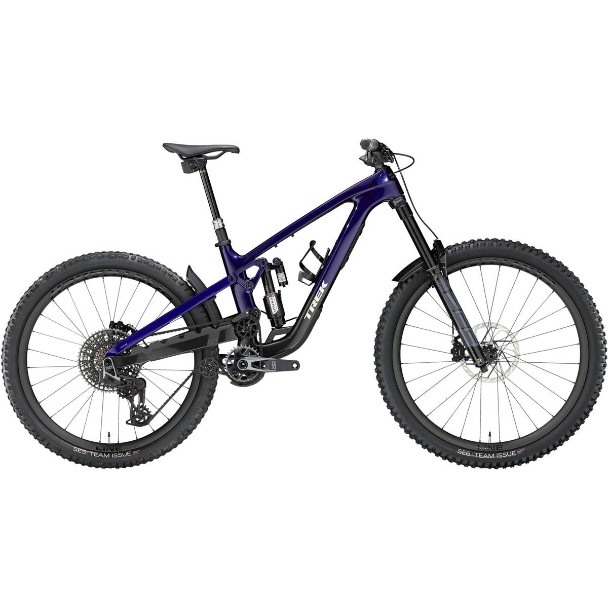 Heldämpad MTB Trek Slash 9.9 X0 AXS T-Type Gen 6 Purple Abyss