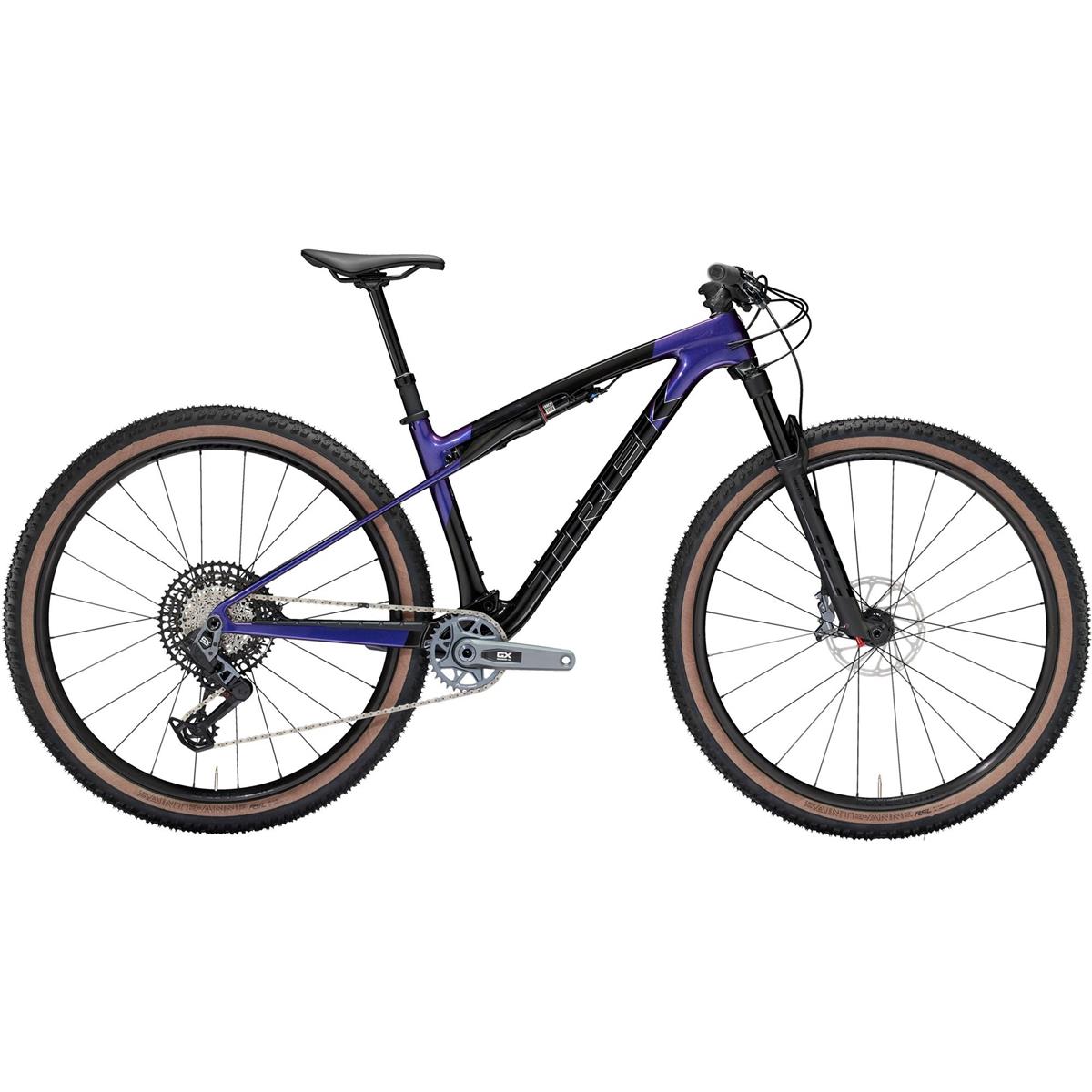 Heldämpad MTB Trek Supercaliber SL 9.7 GX AXS T-Type Gen 2 Carbon Smoke/Purple