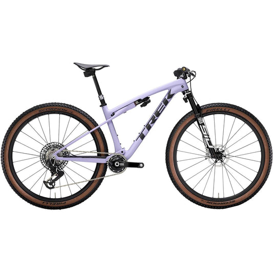 Heldämpad MTB Trek Supercaliber SLR 9.9 Flight Attendant Gen 2 Lavender Haze