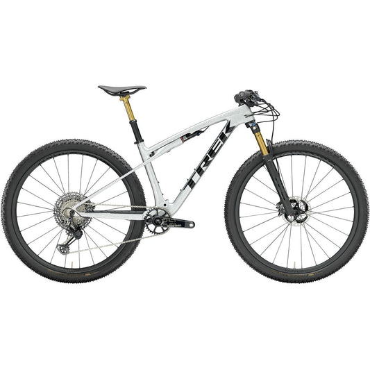 Heldämpad MTB Trek Supercaliber SLR 9.9 XTR Gen 2 Argent Drizzle