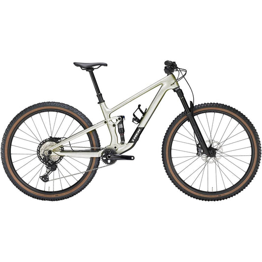 Heldämpad MTB Trek Top Fuel 9.8 XT Gen 4 Lunar Silver