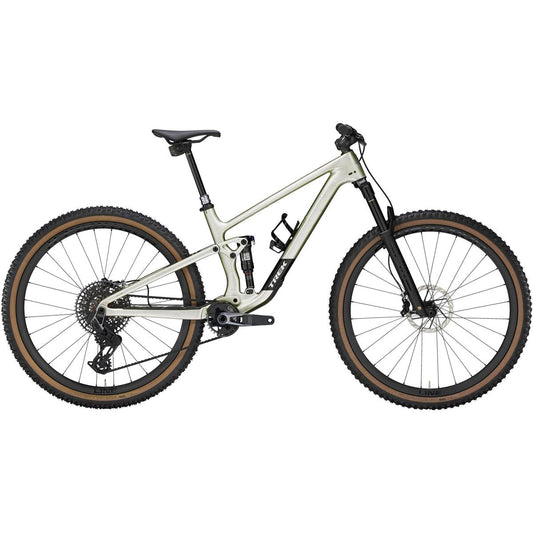 Heldämpad MTB Trek Top Fuel 9.9 X0 AXS Gen 4 Lunar Silver
