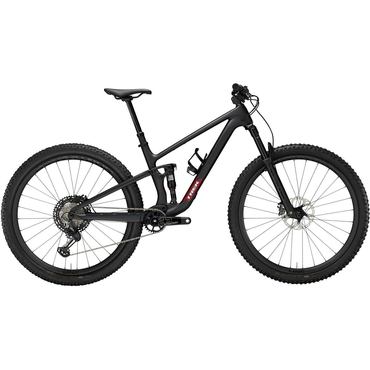 Heldämpad MTB Trek Top Fuel 9.9 XTR Gen 4 Matte Dark Web